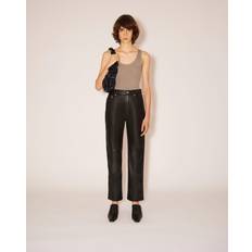 Pants Nanushka Black Vinni Vegan Leather Trousers