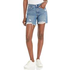Spanx Haute Contour High-waisted Mid-thigh Shorts In Soft Sand