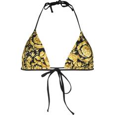 Versace Bikini-Oberteil Barocco Gold