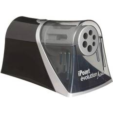 Westcott Electric iPoint Evolution Axis Heavy Duty Pencil Sharpener Black/Silver
