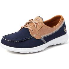 Walking Shoes Skechers Gowalk Lite Coral Navy