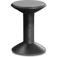 Black Seating Stools Storex Backless Seating Stool