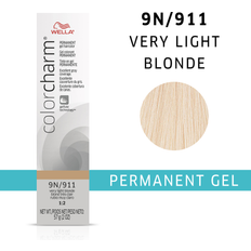 Wella Color Charm Permanent Gel Hair Color Coverage 9N/911 Very Light Blonde