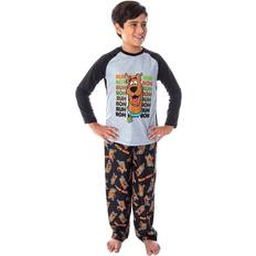 Scooby Doo Boys Scooby Ruh-Roh! Raglan Shirt And Pants PC Pajama Set