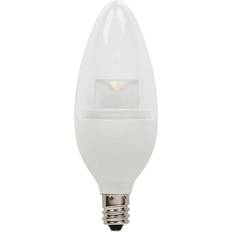 Dimmable Incandescent Lamps Westinghouse 53141 4.5B11/LED/DIM/CL/CB/27 Blunt Tip LED Light Bulb