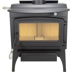 Pleasant Hearth 1800 Sq. Ft. Medium Wood Stove with Legs and Blower