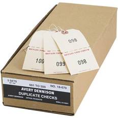 Labels Avery Auto Park Tags, 1-500, 4