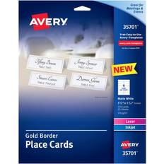 Avery Office Papers Avery Printable Place Cards With Sure