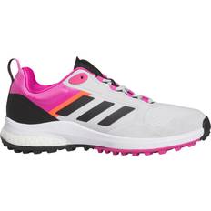 Pink Golf Shoes Adidas Women's Zoysia Spikeless Golf Shoes