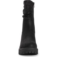 Muk Luks Women's Riser Pop Boots, Black