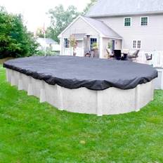 Blue Wave BWC508 24-ft Round Leaf Net Above Ground Pool Cover,Black, 24-Feet