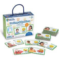 Jigsaw Puzzles Learning Resources Feelings & Emotions Puzzle Cards