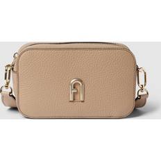 Furla Primula Mini Crossbody Woman Cross-body bag Dove grey Size Calfskin