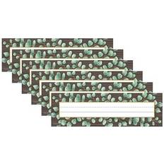 Teacher Created Resources TCR8691-6 Eucalyptus Flat Name Plates Pack of 6