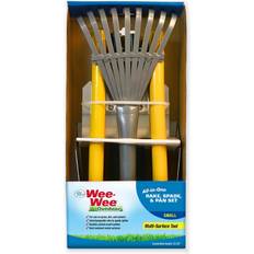 Plastic Gardening Toys Wee-Wee All-In-One Rake, Spade and Pan Set Small