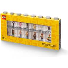 Lego Gray 16-Piece Minifigure Display Case
