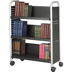 Suspension File Trolleys on sale SAFCO 5336 Single Sided 3 Shelf Book Cart