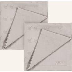 Joop! 2er-Set FADED CORNFLOWER Stoffserviette Beige