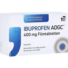 Ibuprofen Rezeptfreie Arzneimittel IBUPROFEN ADGC 400mg Filmtabletten