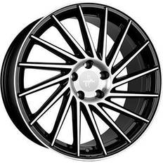 19" Autofelgen Keskin Kt17 Black front polish 8.5x19 5x112 ET30