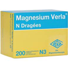 Vitamine & Nahrungsergänzung Magnesium Verla N Dragees Tabletten magensaftresistent