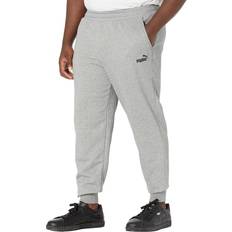 Puma 3XL - Men Pants & Shorts Puma Men's Essentials Logo Sweatpants - Gray Heather