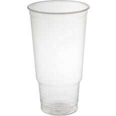 32 oz plastic cup Polypropylene Cups Cold Cups 32 oz Clear 25/Bag 20 Bags/Carton 32P