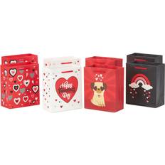 Hallmark Small Valentine's Day Gift Bag with Tissue Paper (Red
