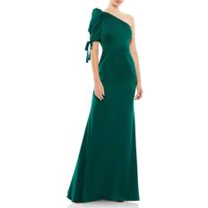 Womens Mermaid Maxi Evening Dress green