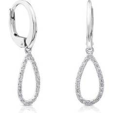 Tous Happy Moments Earrings - White Gold/Diamonds