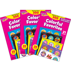 Stickers Trend Colorful Favorites Stinky Stickers Variety Pack 300 Per Pack, 3 Packs