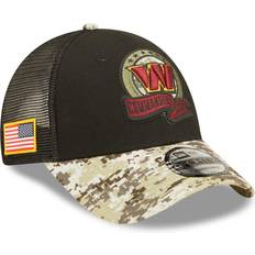 Accessories New Era Youth Black/Camo Washington Commanders 2022 Salute To Service 9FORTY Snapback Trucker Hat
