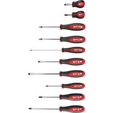 Pan Head Screwdrivers Milwaukee 3 to L Phillips/Slotted Set 10 Pan Head Screwdriver