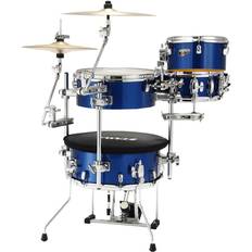 Tama Musical Instruments Tama Cocktail-JAM 4-Piece Shell Pack with Hardware, Indigo Sparkle