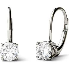 Moissanite earrings charles and colvard • Prices »