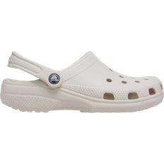 Gray - Women Outdoor Slippers Crocs Classic Clogs - Stucco