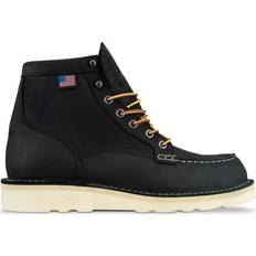 Synthetic Lace Boots Danner Bull Run Moc Toe Boots - Black