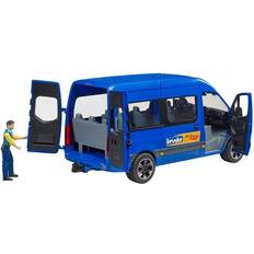 Plastikspielzeug Lastwagen Bruder MB Sprinter Transfer mit Fahrer, Spielzeugauto