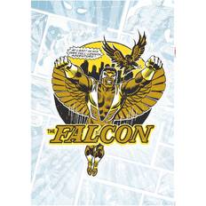 Golden Wanddekoration Komar Marvel Falcon Gold Comic Classic Wanddeko