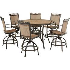 Outdoor high table and chairs Hanover 7 Fontana Outdoor Bar Set