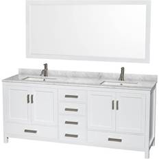 Vanity Units for Double Basins Wyndham Collection Sheffield (WCS141480DWHCMUNSM70)