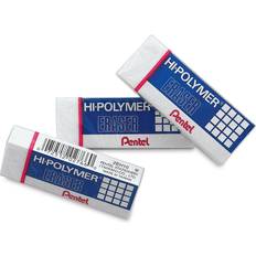 Arts & Crafts Pentel Hi-Polymer Block Eraser 3-pack