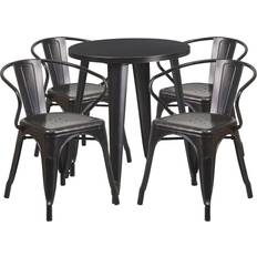 Patio Dining Sets Flash Furniture Commercial Grade 24"" Patio Dining Set