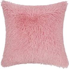 Polyester Komplette Dekorationskissen STORY Fluffi ¦ Komplettes Dekokissen Rosa