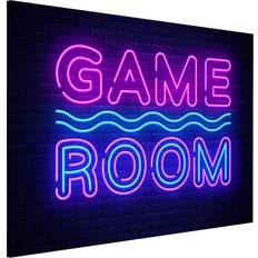 Magnettafel Neon Schrift Game Room