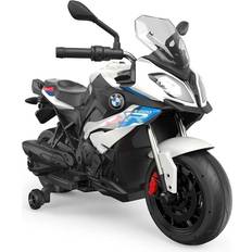 E-Motorräder BMW Kindermotorrad Elektromotorrad S1000XR Motorrad 12V Weiß