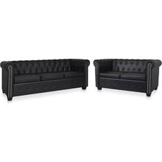 Furniture vidaXL Chesterfield Set Sofa