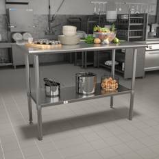 Tables Flash Furniture Rawcliffe Stainless Steel Small Table