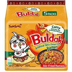 Baking Samyang Curry Hot Chicken Stir Ramen Noodle Soup Pack 400g