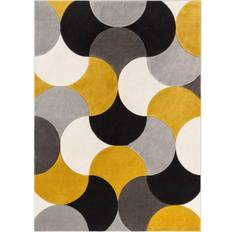 Carpets Well Woven Vibes Helena Blush Pink, Yellow, Black, Gold, Brown, Gray